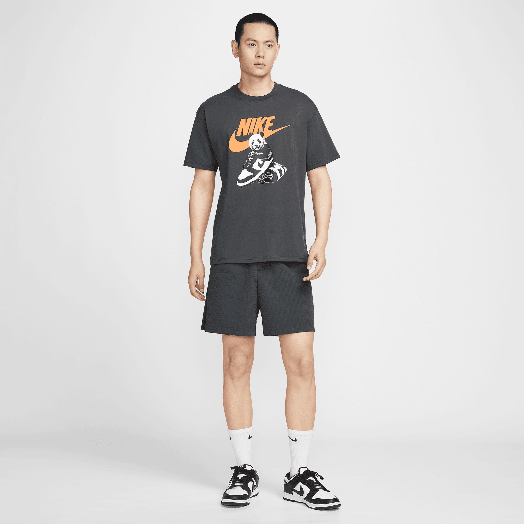 NIKE | AS M NSW TEE FW MBR CNCT FA25 { ANTHRACITE – Superkicks