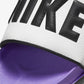 Nike | OFFCOURT  { SUMMIT WHITE/BLACK-ACTION GRAPE