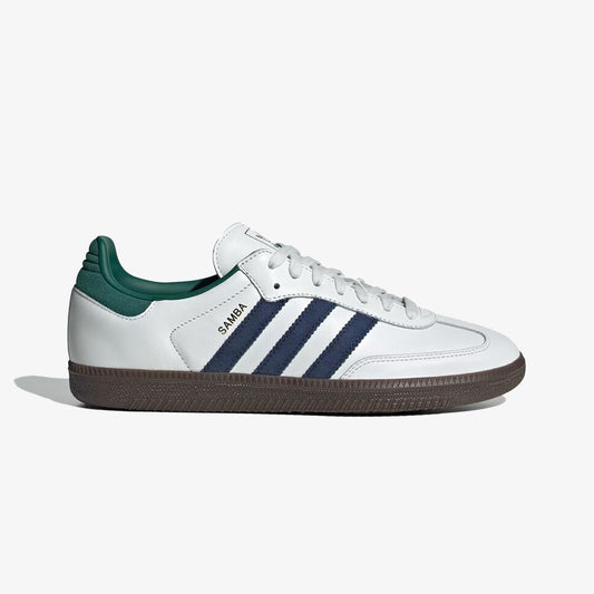 ADIDAS ORIGINALS | SAMBA OG { BLACK WHITE/COLLEGIATE GREEN