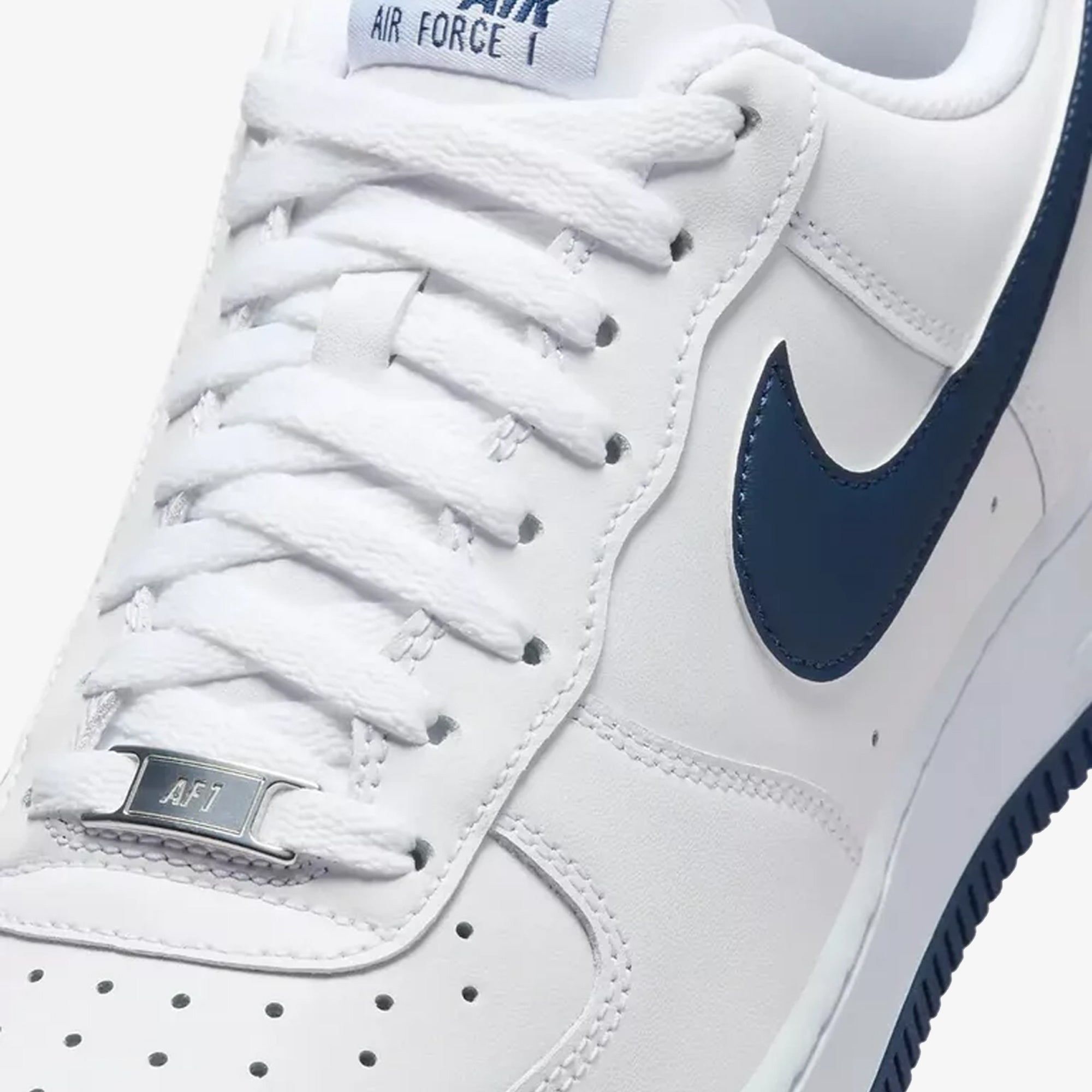 NIKE | AIR FORCE 1 '07 { WHITE/MIDNIGHT NAVY-WHITE – Superkicks