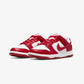 Nike | DUNK LOW NEXT NATURE  { WHITE/GYM RED