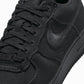 NIKE | AIR FORCE 1 LOW CANVAS { BLACK/BLACK