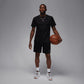 JORDAN | DRI FIT SHORT-SLEEVE TOP { BLACK