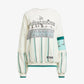 Adidas Originals | RETRO SPORTS CRICKET-INSPIRED CREW SWEATSHIRT { OFF WHITE