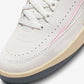 Jordan | AIR JORDAN 2 RETRO  { SUMMIT WHITE/GYM RED-MED SOFT PINK