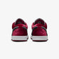 Jordan | AIR JORDAN 1 LOW { BLACK/BLACK-WHITE-TEAM RED
