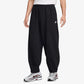 NIKE | OVERSIZED FRENCH TERRY PANTS { BLACK/BLACK/WHITE