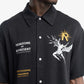 REPRESENT | ICARUS SHORT SLEEVE SHIRT { BLACK