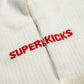 Superkicks | CREW SOCKS  { WHITE/PURPLE/BLUE