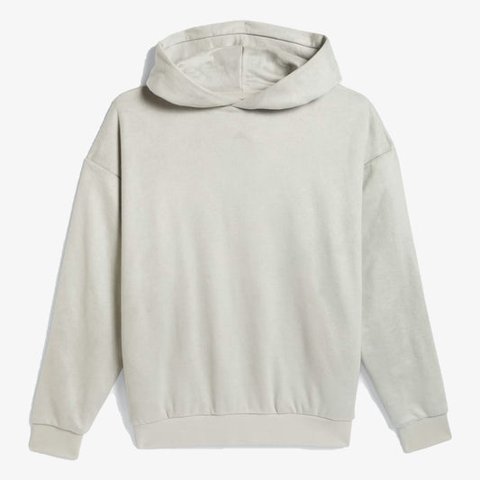 BASKETBALL SUEDED HOODIE 'SESAME'