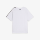 Y-3 | RAW EDGE 3 STRIPES SHORT SLEEVE TEE { CHALK WHITE