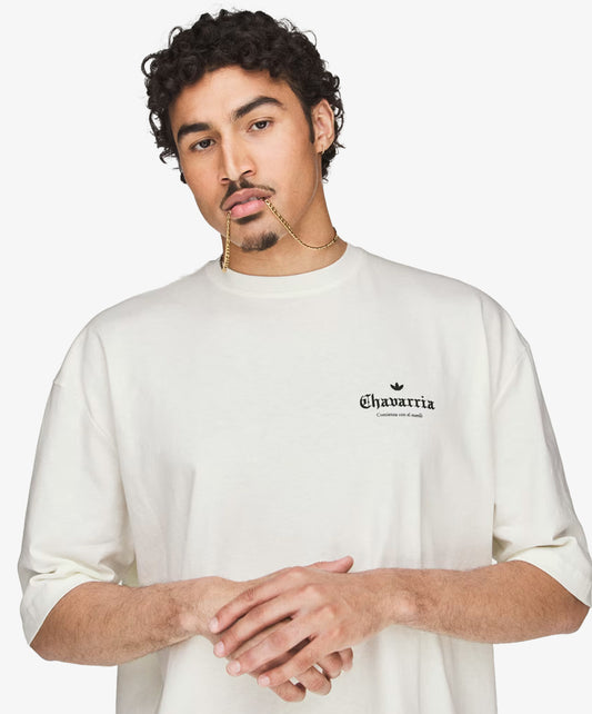ADIDAS ORIGINALS | x CHAVARRIA GRAPHIC TEE { OFF WHITE