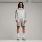 Puma | x PLEASURES HOODIE  { LIGHT GRAY HEATHER