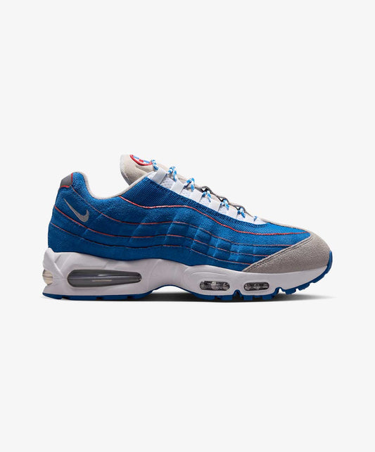 NIKE | AIR MAX 95 BIG BUBBLE { BLUE SAPPHIRE/METALLIC SILVER-WHITE