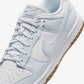 NIKE | DUNK LOW PREMIUM NEXT NATURE { WHITE/FOOTBALL GREY-GUM LIGHT BROWN