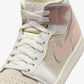 JORDAN | AIR JORDAN 1 MID SE { COCONUT MILK/LEGEND PINK-SAIL