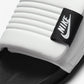 Nike | OFFCOURT ADJUST  { SUMMIT WHITE/SUMMIT WHITE-BLACK