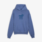 PUMA | x REPRESENT OVERSIZED HOODIE { BLUE DUSK
