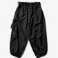 Y-3 | SPORT UNIFORM WIDE CARGO PANTS { BLACK