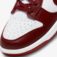 Nike | DUNK LOW RETRO  { TEAM RED/TEAM RED-WHITE
