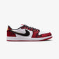 JORDAN | AIR JORDAN 1 RETRO LOW OG "GARDEN" { BLACK/VARSITY RED-SUMMIT WHITE