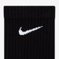 NIKE | EVERYDAY CUSHIONED TRAINING CREW SOCKS { BLACK/WHITE