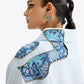 F A R A K | CLOSURE HANDMADE JACKET { BLUE/BLUE