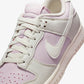 NIKE | DUNK LOW { LIGHT BONE/SAIL-PLATINUM VIOLET