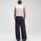 ALMOST GODS | PANELLED PANTS { NAVY