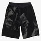 Y-3 | FUZZY FLEECE SHORTS  { BLACK