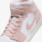 Jordan | AIR JORDAN 1 MID SE  { WHITE/LEGEND PINK-SAIL