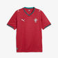 PUMA | PORTUGAL HOME SOCCER JERSEY { CLUB RED/GREEN LAGOON