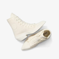 Converse | CHUCK 70 DE LUXE POINTED PLATFORM WOVEN { BEIGE