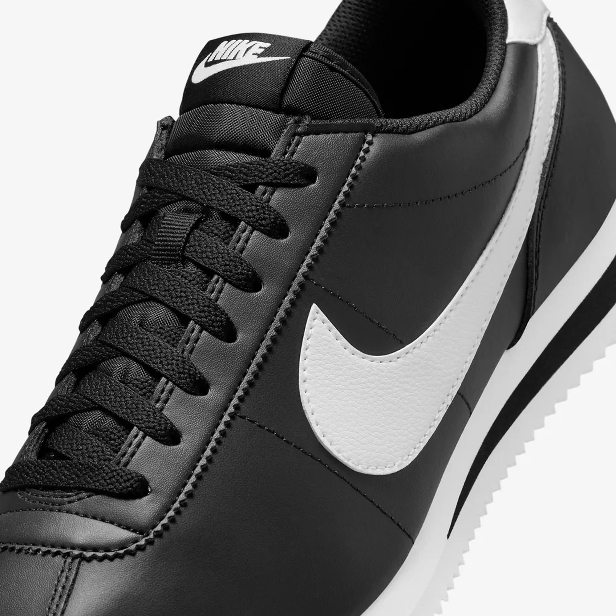 Buy Black and White Cortez Shoes for Men Online Superkicks