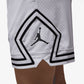 JORDAN | DRI-FIT MESH DIAMOND SHORTS { WHITE/BLACK/BLACK