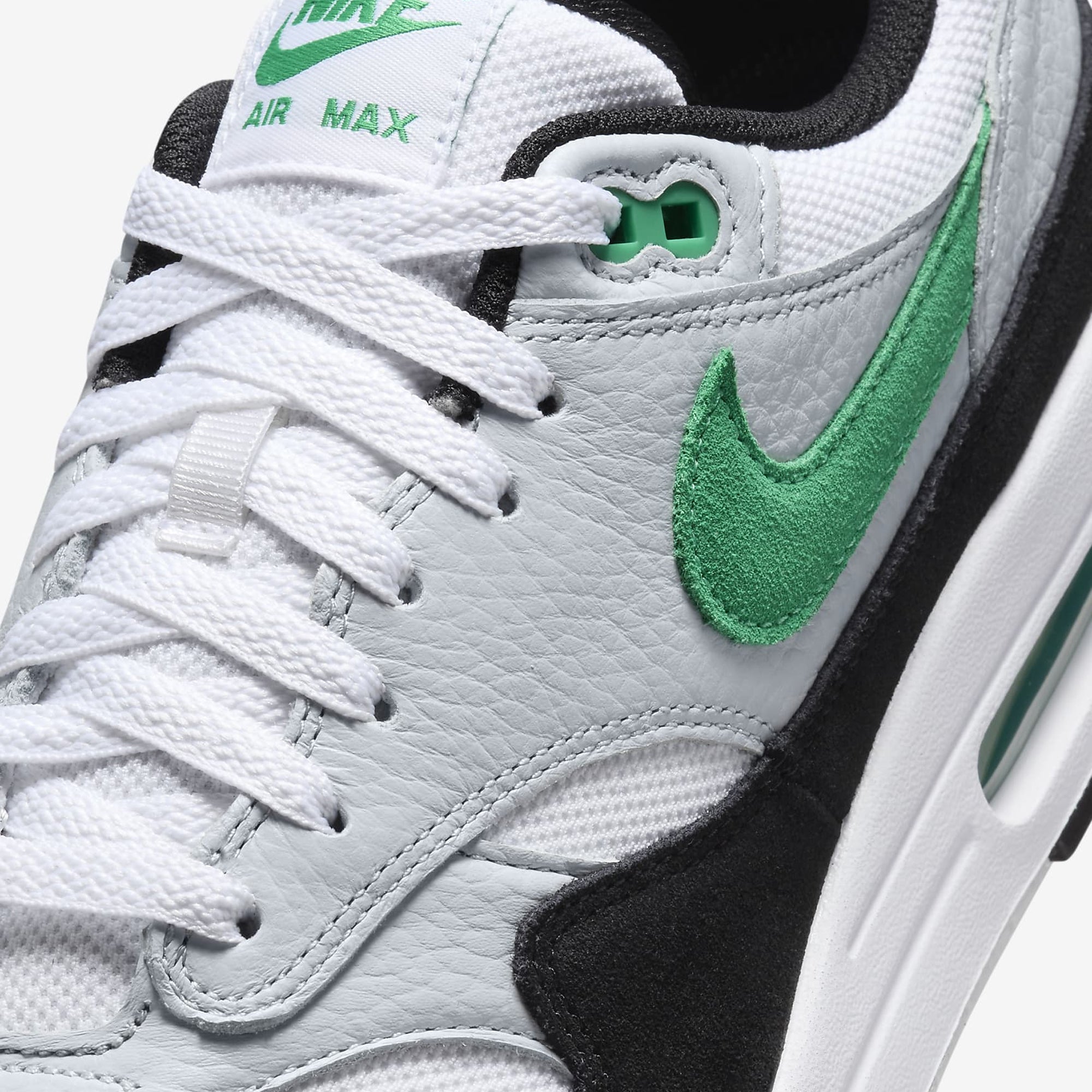 white green air max