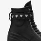Converse | CHUCK 70 DE LUXE HEEL PLATFORM DARK ROMANCE { BLACK