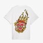 PUMA | SWISH N' INK OVERSIZED BASKETBALL COTTON TEE IIII { WHITE