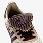 ADIDAS ORIGINALS | SAMBA LONG TONGUE { CREAM WHITE/MAROON/GOLD METALLIC