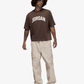 JORDAN | FLIGHT ESSENTIALS T-SHIRT { BROWN/BROWN