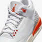 Jordan | AIR JORDAN 3 RETRO  { WHITE/COSMIC CLAY-SAIL-CEMENT GREY