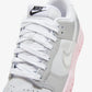 NIKE | DUNK LOW LX {  PHOTON DUST/METALLIC SILVER-PINK FOAM