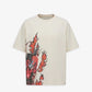 Y-3 | GRAPHIC SHORT SLEEVE TEE { WHITE