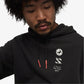 Puma | x STAPLE HODDIE  { BLACK