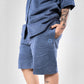 SUPERKICKS | CORDUROY SHORTS { ESTATE BLUE
