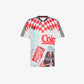 ADIDAS ORIGINALS |  X COCA-COLA CLASSIC SPORT MASH-UP JERSEY { WHITE