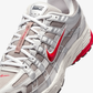 NIKE | P-6000 { COLLEGE GREY/FIRE RED-VAST GREY-PHANTOM