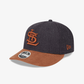 New Era | ST. LOUIS CARDINALS MLB TWO TONE NAVY RETRO CROWN 9FIFTY STRAPBACK CAP  { BLUE