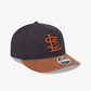 New Era | ST. LOUIS CARDINALS MLB TWO TONE NAVY RETRO CROWN 9FIFTY STRAPBACK CAP  { BLUE