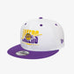 New Era | LA LAKERS CROWN WHITE 9FIFTY SNAPBACK CAP  { WHITE